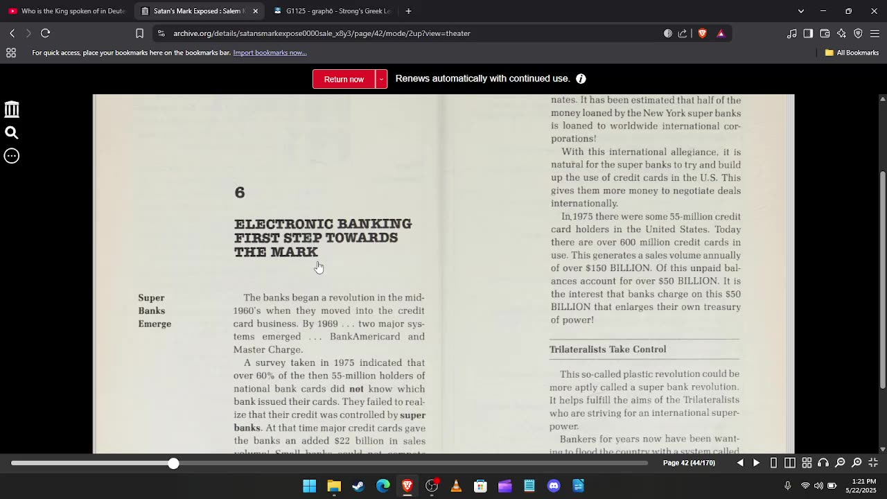 "SATAN'S MARK EXPOSED" BY SALEM KIRBAN