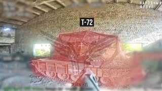 🔥🚁 Ukraine Russia War | Rubicon ICBT Destroys Hidden T-72EA Tank Near Mirnograd | RCF