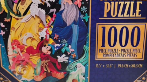 Disney Parks Sorcerer Mickey Mouse 1000 Piece Puzzle #shorts