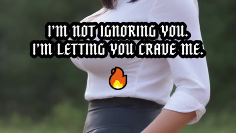 Just letting your obsession grow