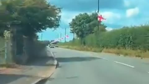 In Birmingham, a local man was reportedly asked to remove an English flag from display in nthe area