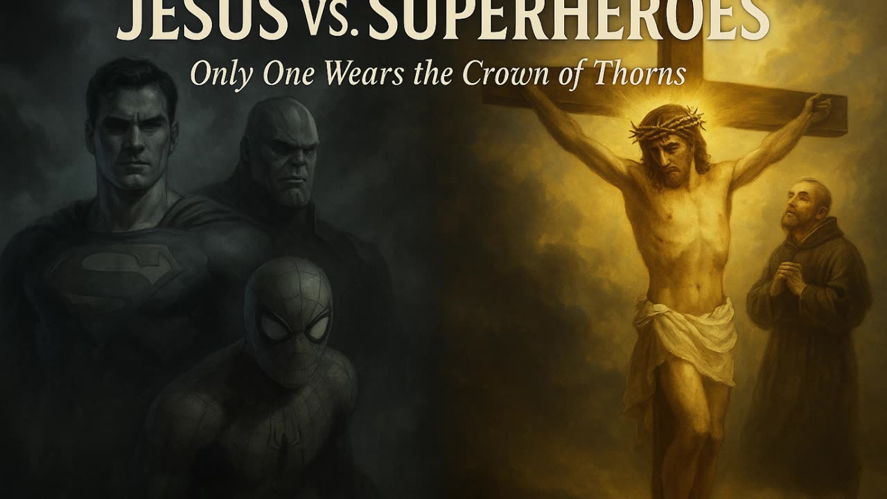 Superhero Power vs. Jesus & the Power of the Saints