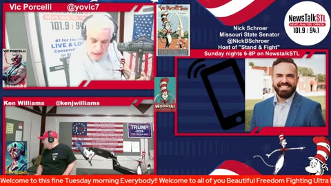 The Vic Porcelli Show – NewstalkSTL – 06-10-25