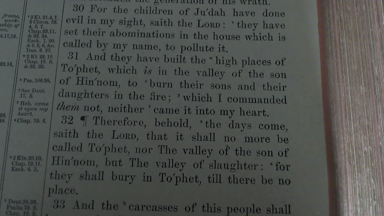 The Valley of the Son of Hinnom