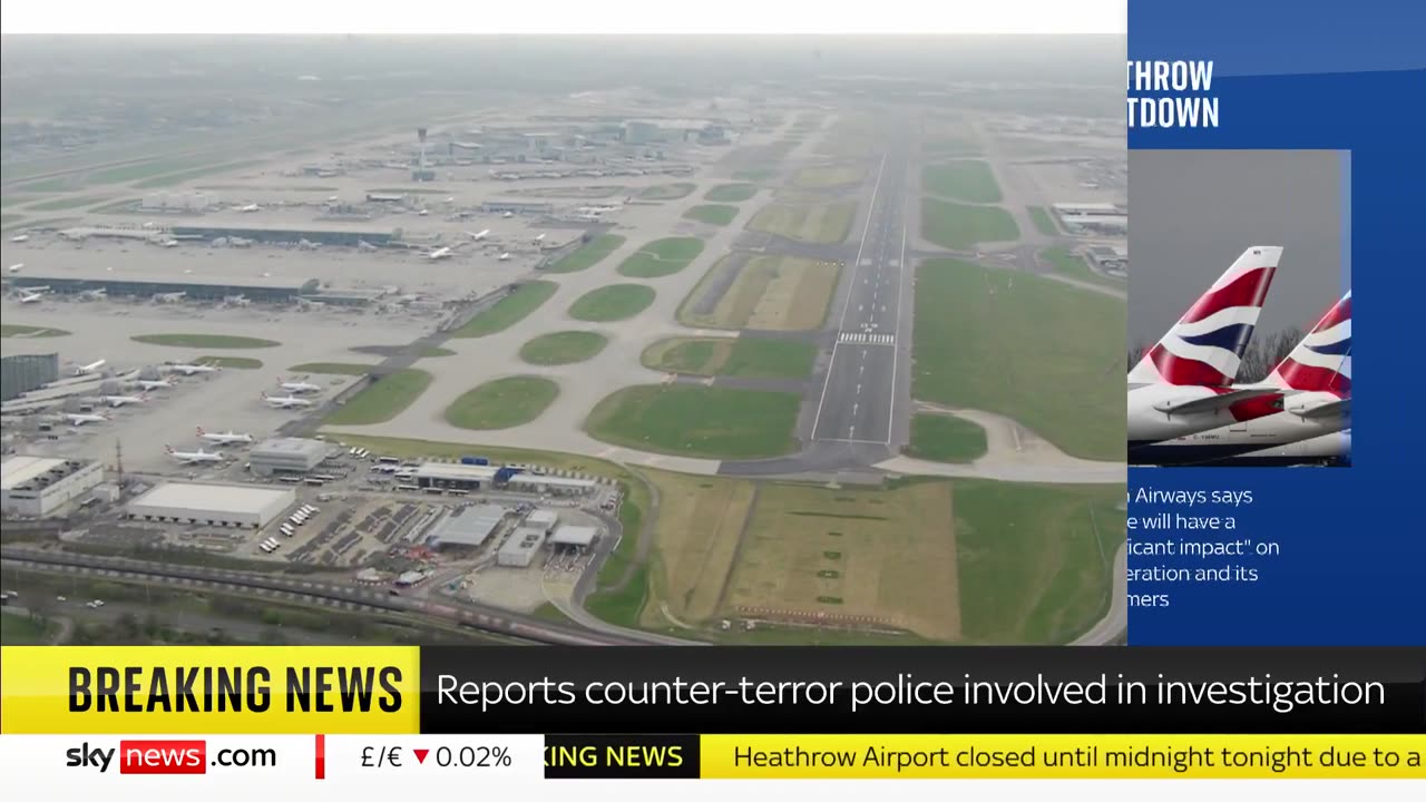 Can't think of who was behind the Heathrow Fire, but I think it might rhyme with "Stale Mince."