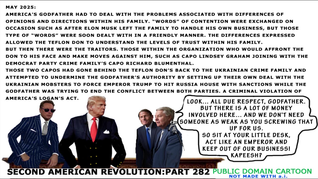 2ND AMERICAN REVOLUTION - PART 282 - RAT IN THE FAMILY