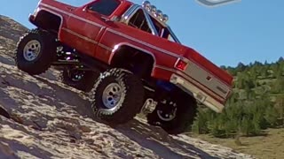 TRAXXAS TRX4m Crawling Higher and Higher! 😎 SUBSCRIBE!!!