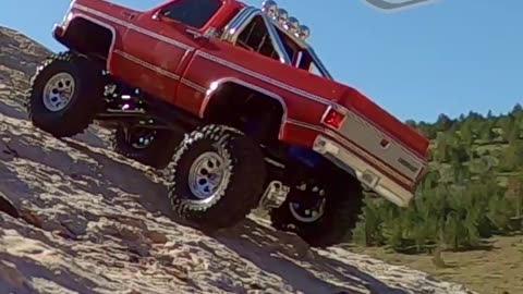 TRAXXAS TRX4m Crawling Higher and Higher! 😎 SUBSCRIBE!!!
