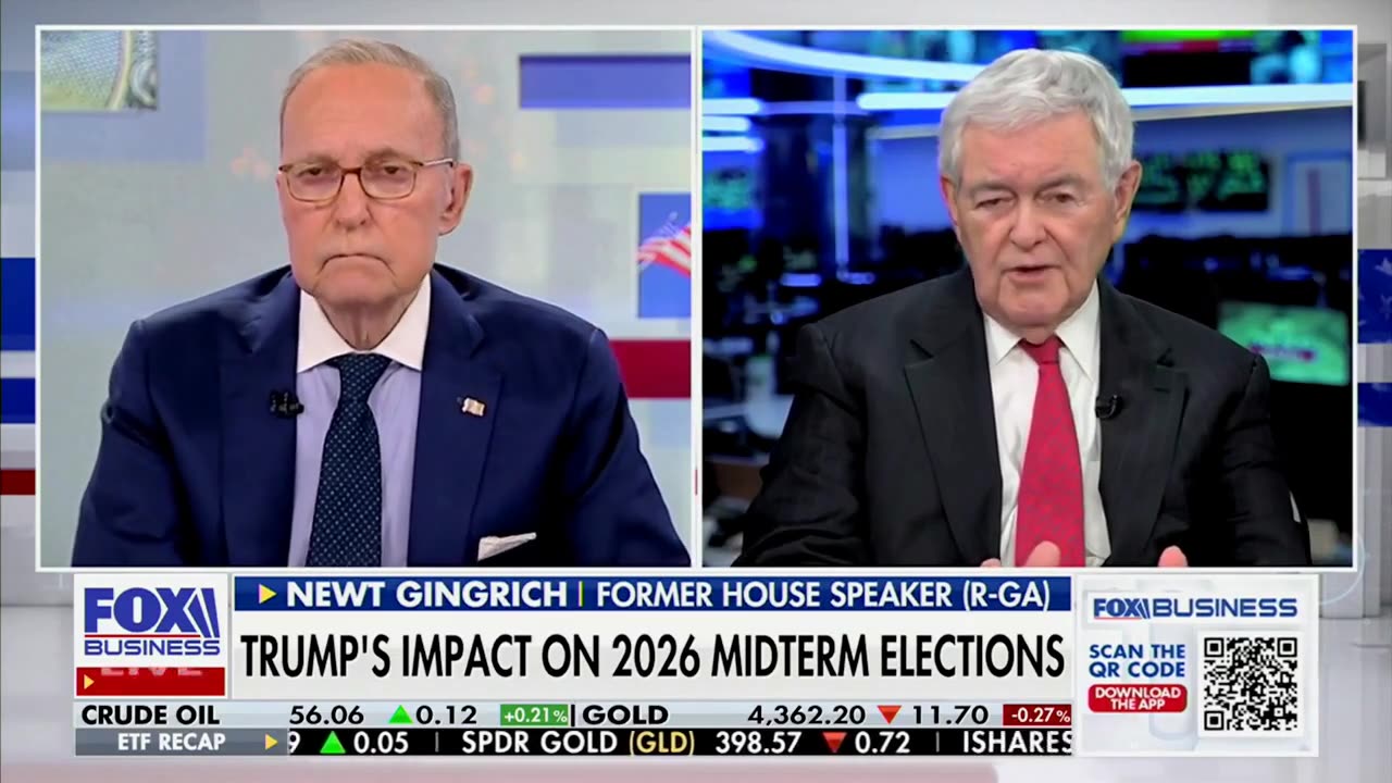 Newt Gingrich Maps Out Strategy To Put Trump And GOP Over The Top In 2026