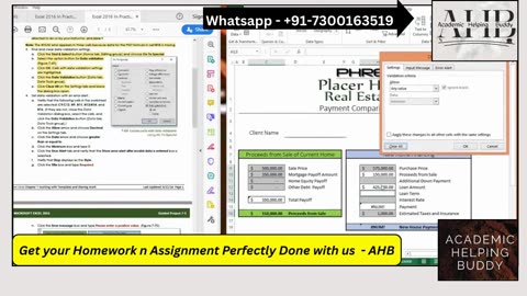 Excel In Practice Ch 7 Guided Project | Placer Hills | SIMnet