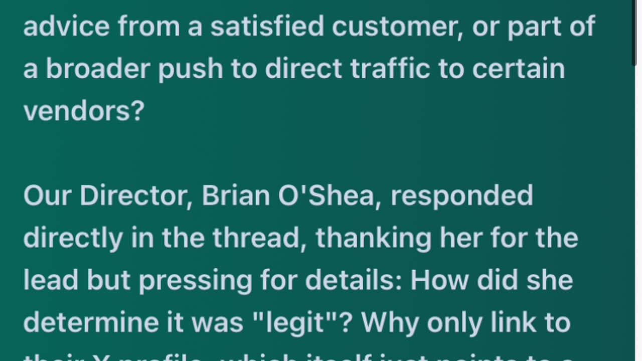 Consumer SOURCE Diligence