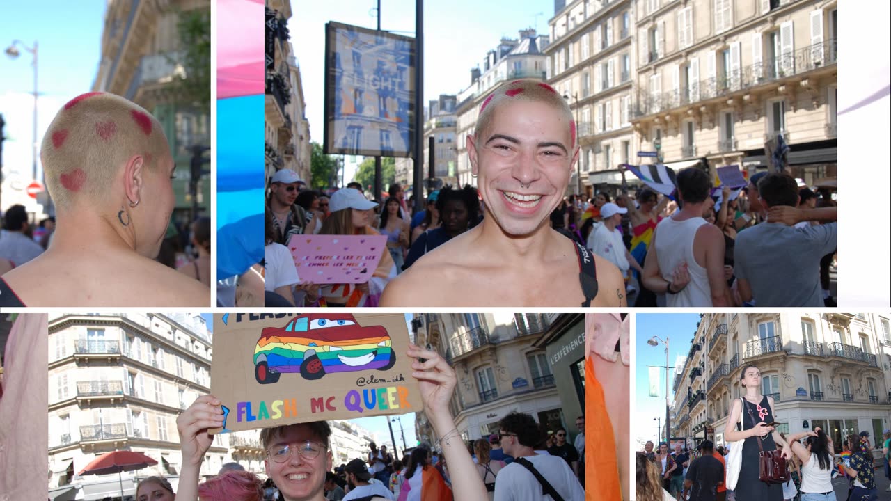 Paris France Gay LGBTQIA Pride 2025 Photo book 8. Chris Summerfield.