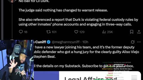 Day 4/30. Diddy TRIAL Day 4! Durk Denied Bond. Another Indictment on the way shortly?