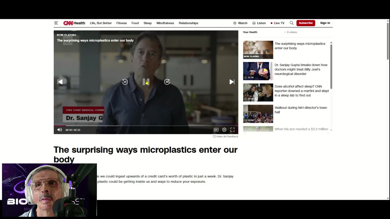 Test to show a video
