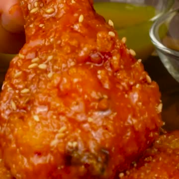 Fried chicken & cheese stick & burger 🐔🔥🍔