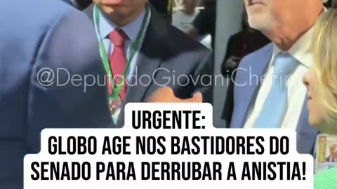 A Globo se movimenta no Senado para derrubar a vontade do povo!