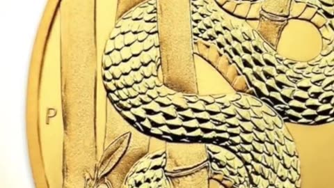 2025 AUS 1 OZ GOLD LUNAR YEAR OF THE SNAKE