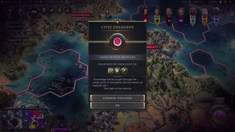 Modern Age, Himiko of Japan, Immortal - Civilization 7!