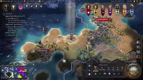 Modern Age, Himiko of Japan, Immortal - Civilization 7!