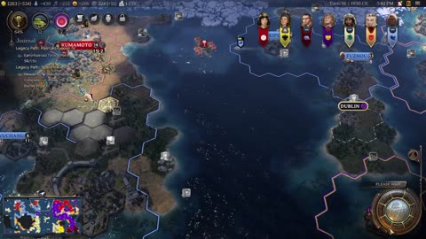 Modern Age, Himiko of Japan, Immortal - Civilization 7!