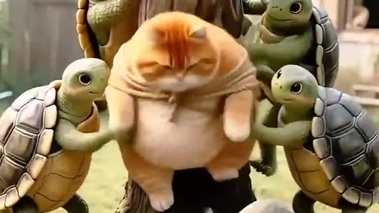 The Cat become a Superhero.