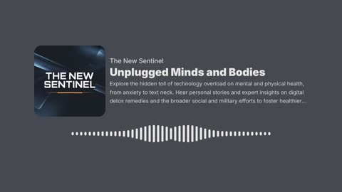 Unplugged Minds and Bodies