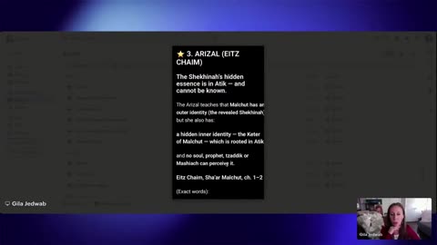 The Secret Identity of the Shechina (11/17/25)