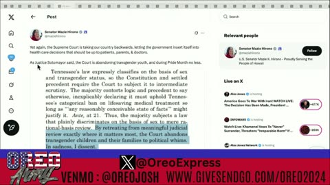 Dems Outraged Over Supreme Court Ruling - Karen Bass Says Riots Were Peaceful - More