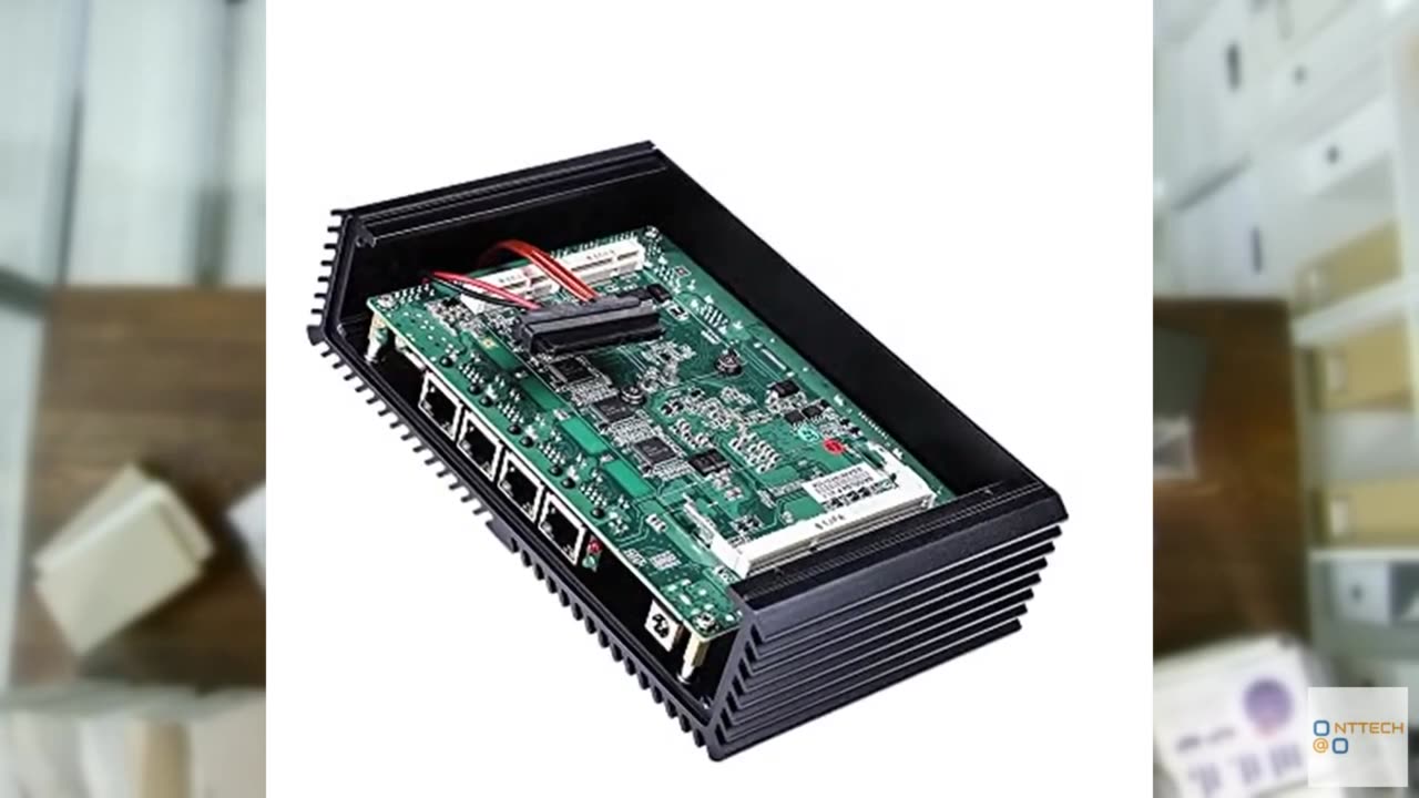 Qotom DIY Firewall/Router/VPN Appliance/Gateway Device/DHCP Server/DNS Server, 4
