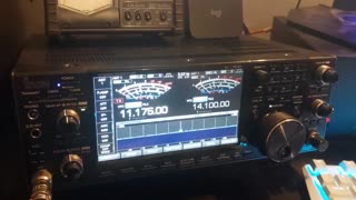 U.S. Air Force high-frequency radio (11175 kHz) is active.