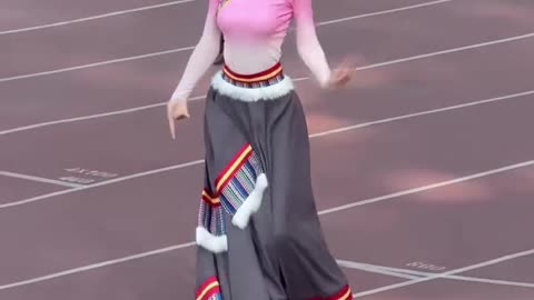 "Slavic Queen Dance Moves 💃 4K HD"