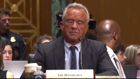 'You're killing people!' RFK Jr. testimony interrupted by protester