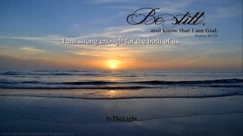 InTheLight ~ Strong Enough For The Both Of Us { Lyrics } Remix 1B Christcore Slowed