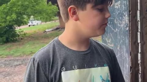 Koulie Kyle and Justus... will the pressure washer run?