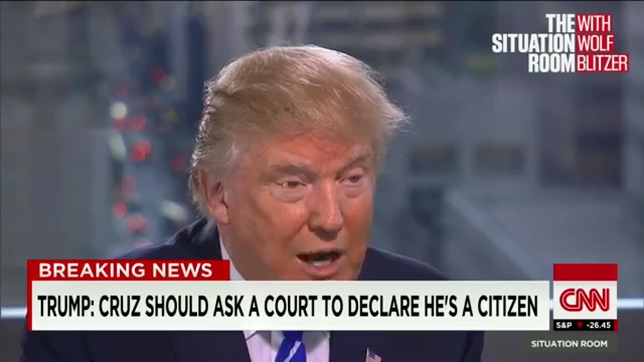 Full Donald Trump and Wolf Blitzer Interview - Part