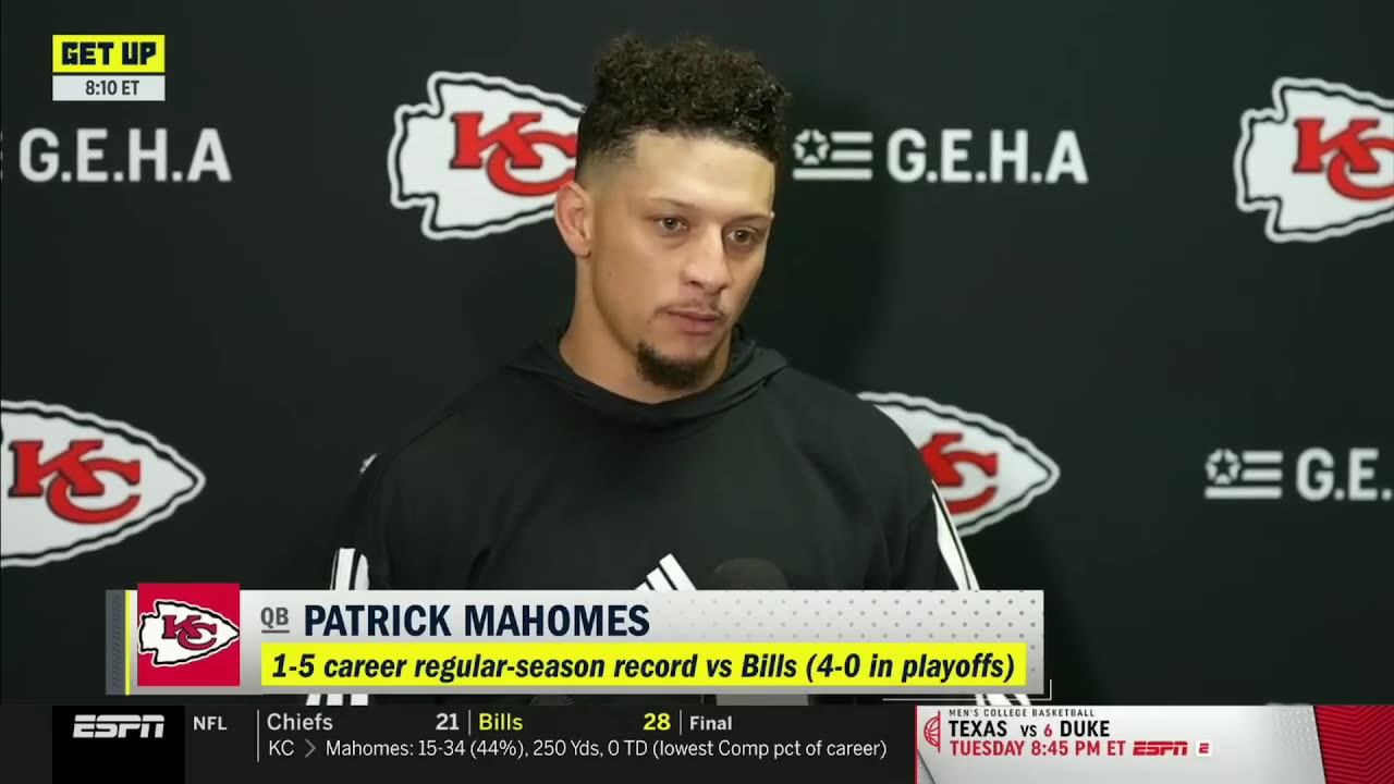 GET UP | Rex Ryan reacts to Josh Allen outplays Patrick Mahomes as Bills DOMINATE Chiefs 28-21