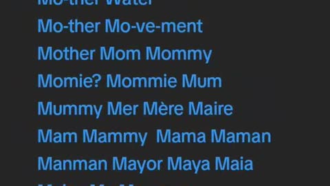 Even Word is FREQUENCY