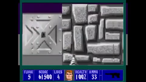 Wolfenstein 3D Demo Episode 1 Floor 5