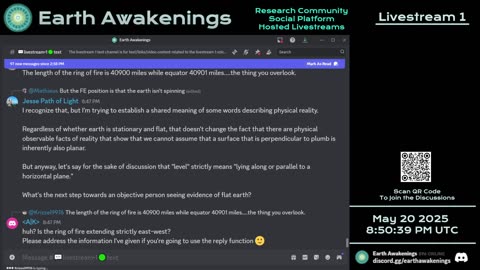 Earth Awakenings - Livestream 1 - #3182