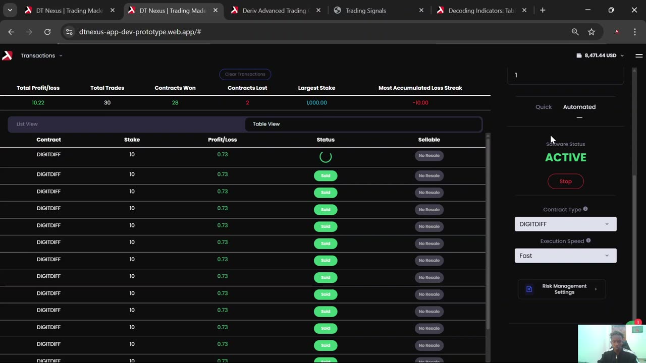 How To Navigate The Transactions Tab
