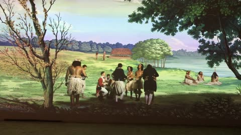 Lisa Reihana Emissaries 57th International Art Exhibition, titled Viva Arte Viva