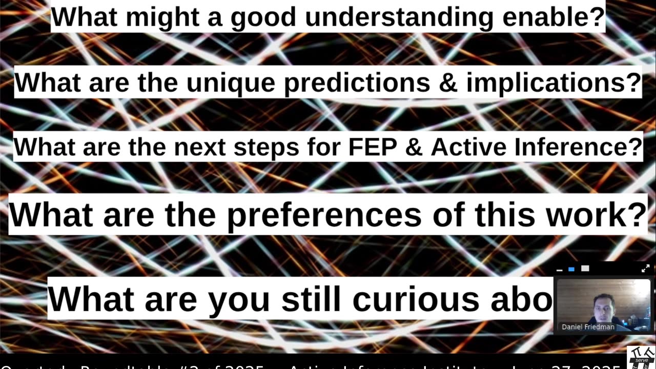 Active Inference Institute ~ 2025 Quarterly Roundtable #2