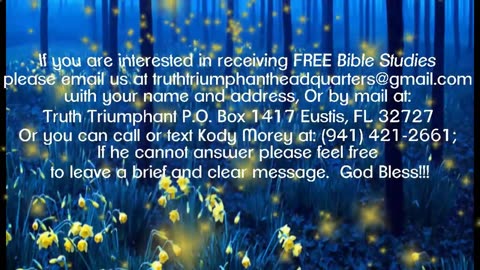The 2300 Days pt 3: Christ Confirms the Covenant-Kody Morey