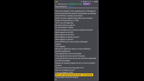 💥BQQQQQQQM💥Q DROPS - LET'S SEE WHAT Q SAID ABOUT PUBLICLY DISCLOSING INFORMATION
