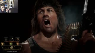 The Joker VS Rambo On The Very Hard Difficulty In A Mortal Kombat 11 Ultimate Battle #2