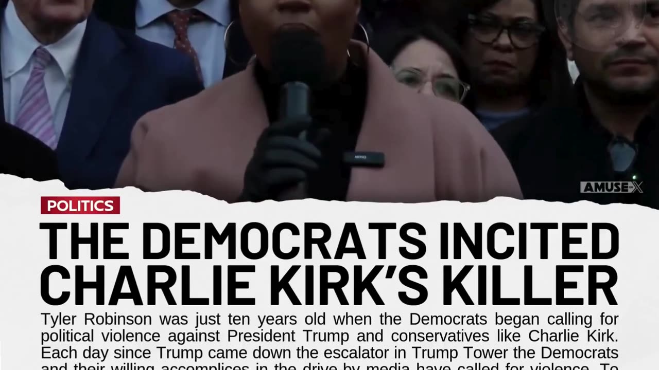 Kirk Died From Antifa Involvement and Pressure from Leftist Politicians..