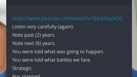 Q Posts point to the Big Topics
