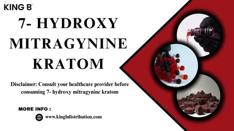7-Hydroxymitragynine Kratom