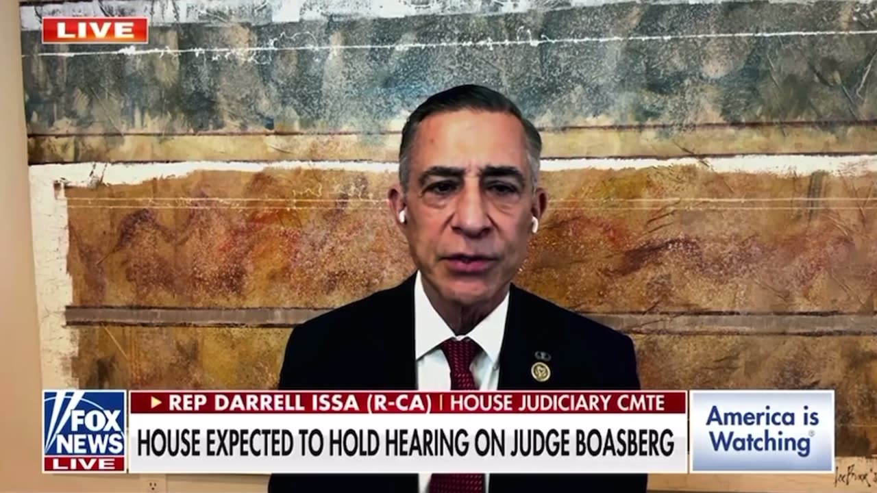 Rep. Darrell Issa Discusses No Rogue Rulings Act to Limit District Court Judges' Power
