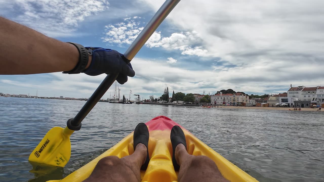 Kayak Ride on The South Side, Portugal - Margem Sul, S02E07 Seixal 22th of June 2K25 Part 7